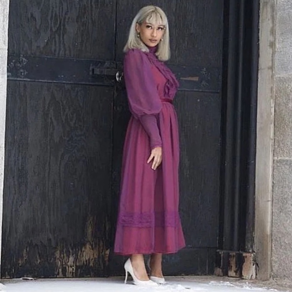 One of a Kind Vintage Victorian Style Dress!